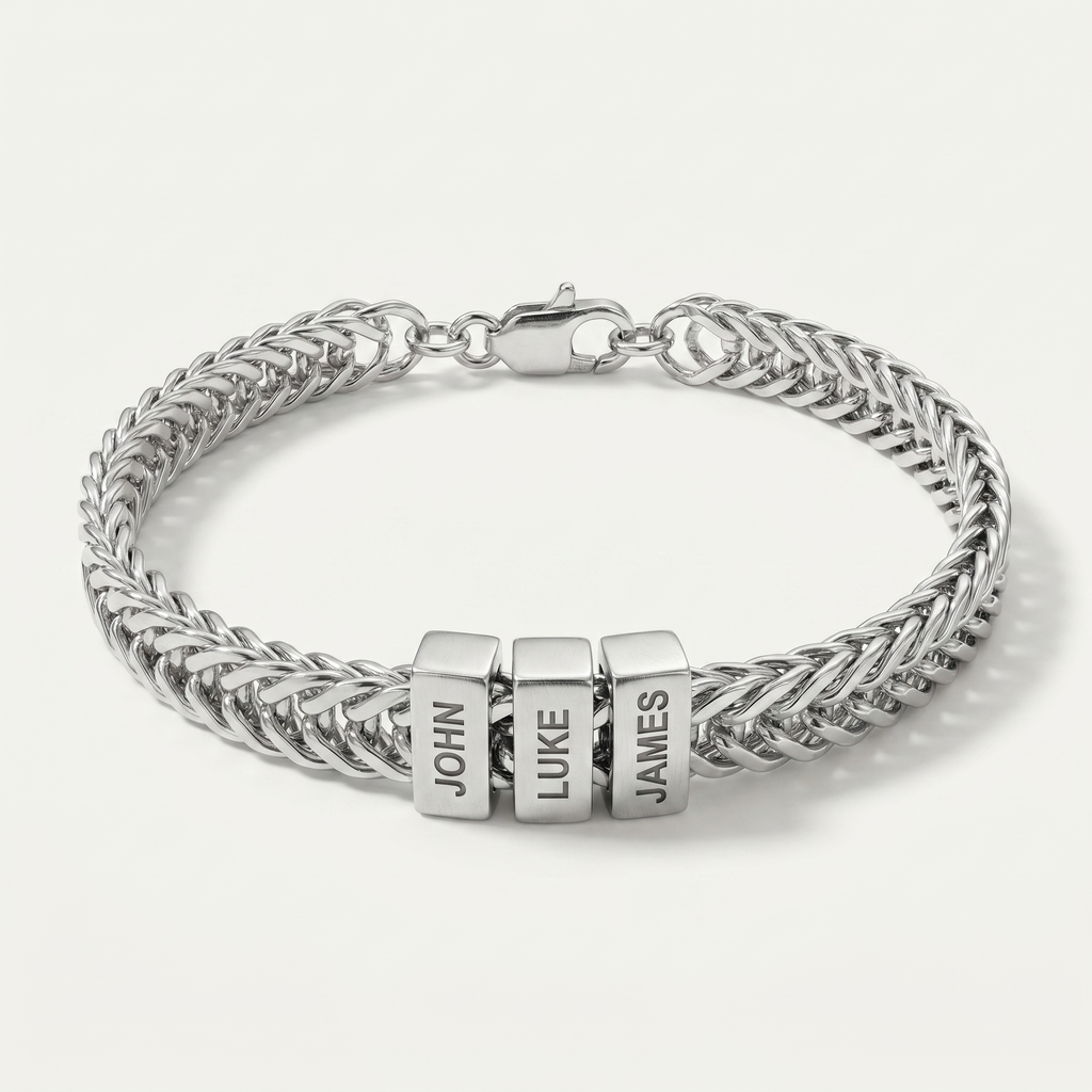 Family Name Bracelet - For the Man Who Holds Us Together