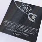 "To My Wife" - Eternal Love Necklace