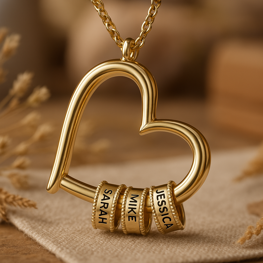 Heart of Our Family - Personalized Necklace