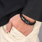 Family Forever - Personalized Leather Bracelet