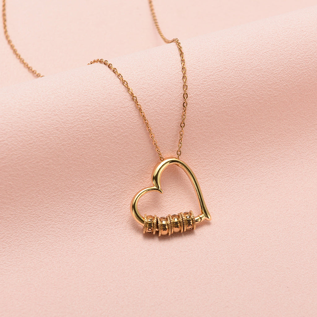 Heart of Our Family – Personalized Necklace & Luxury LED Box