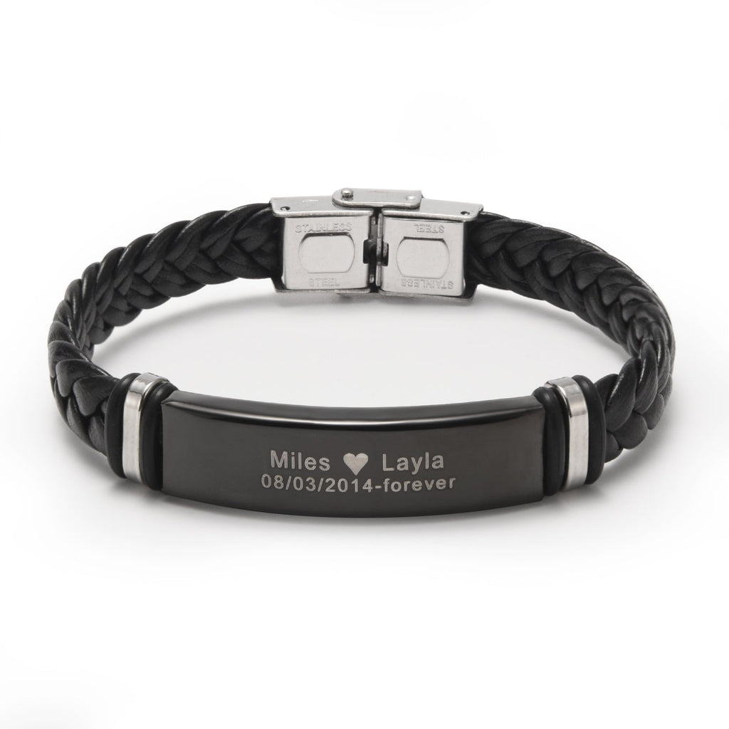 Forever Love Personalized Bracelet Gift Set