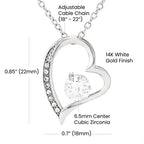"Forever in My Heart" – Necklace & Luxury LED Gift Box