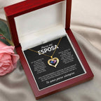 Siempre Tuya – Collar de Corazón con Piedra de Nacimiento