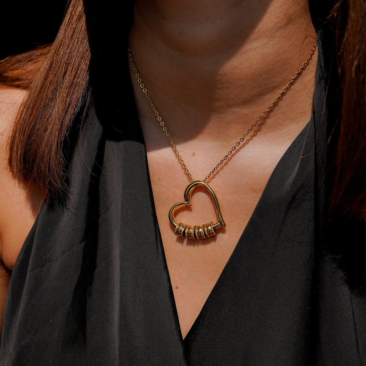 "Heart of the Family" Necklace with LED Gift Box