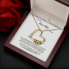 "Heart of the Family" Necklace with LED Gift Box