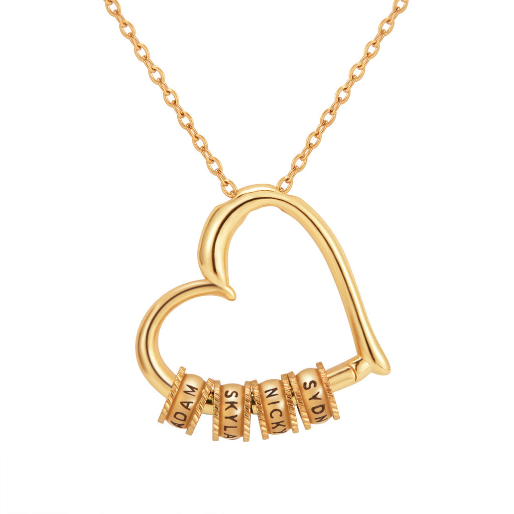 Heart of Our Family – Personalized Necklace & Luxury LED Box