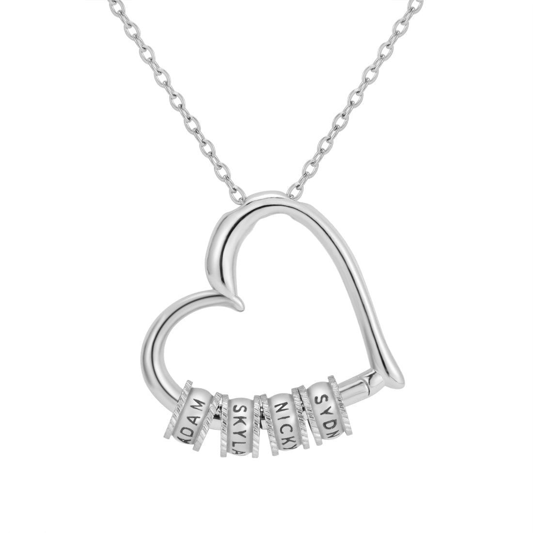 Heart of Our Family – Personalized Necklace & Luxury LED Box