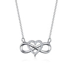 Forever Love – Personalized Infinity Heart Necklace with LED Gift Box