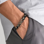 Infinity Name Bracelet - For the Man Who Holds Us Together