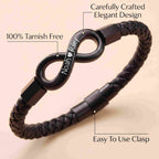 "To My Husband" - Infinity Personalized Bracelet