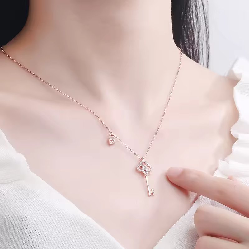 "The Key To My Heart" Necklace Gift Set