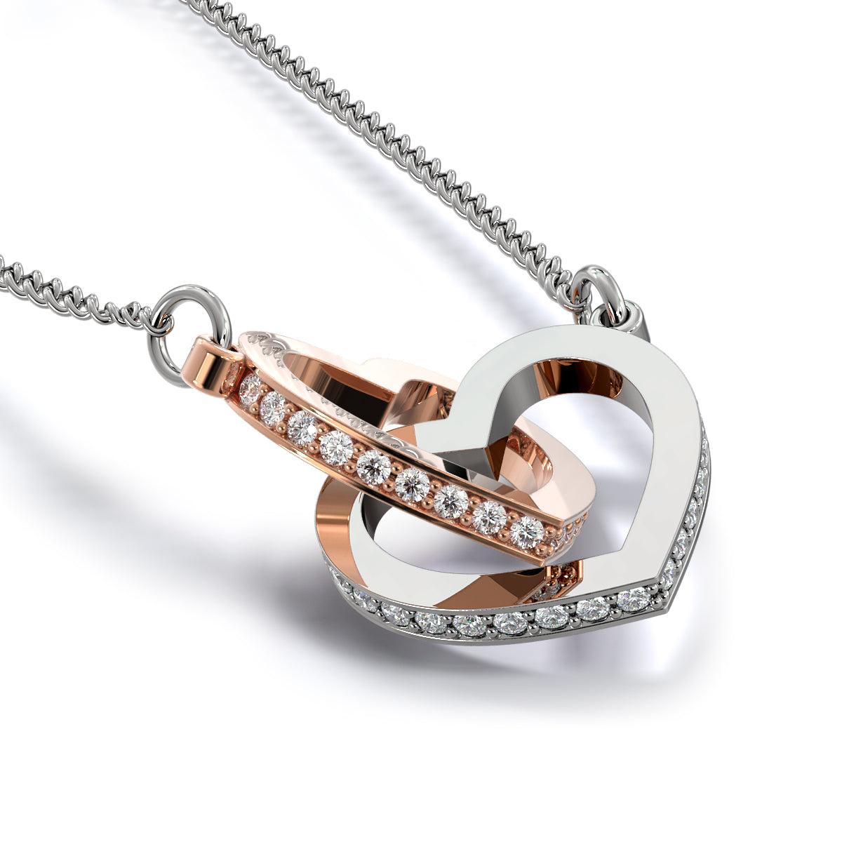 Two Hearts Necklace 