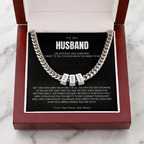 Engraved Family Name Cuban Chain