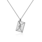 "Secret Love Note" Engraved Necklace in Luxury LED Box