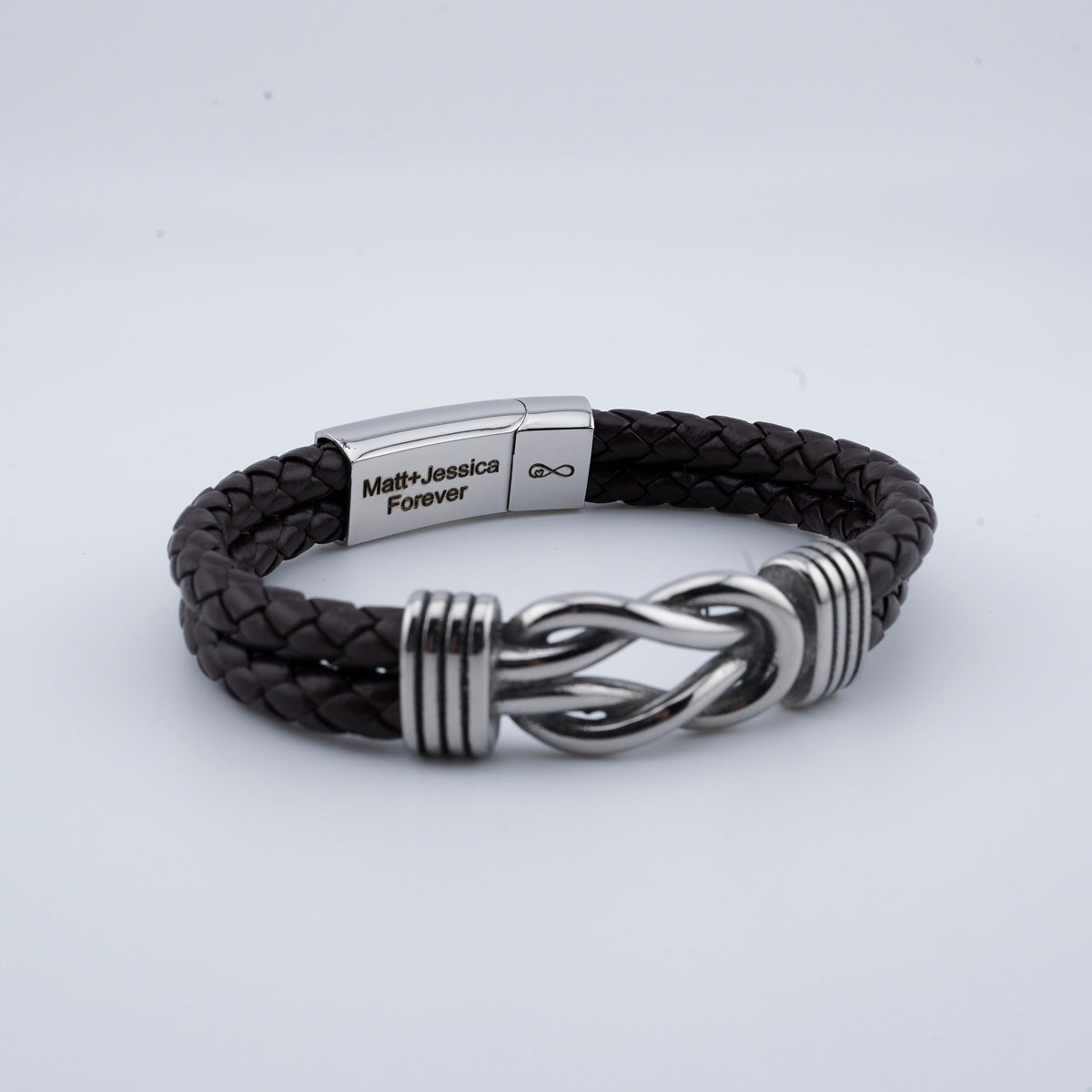 "To My Man" Forever Tied In Love Bracelet Set
