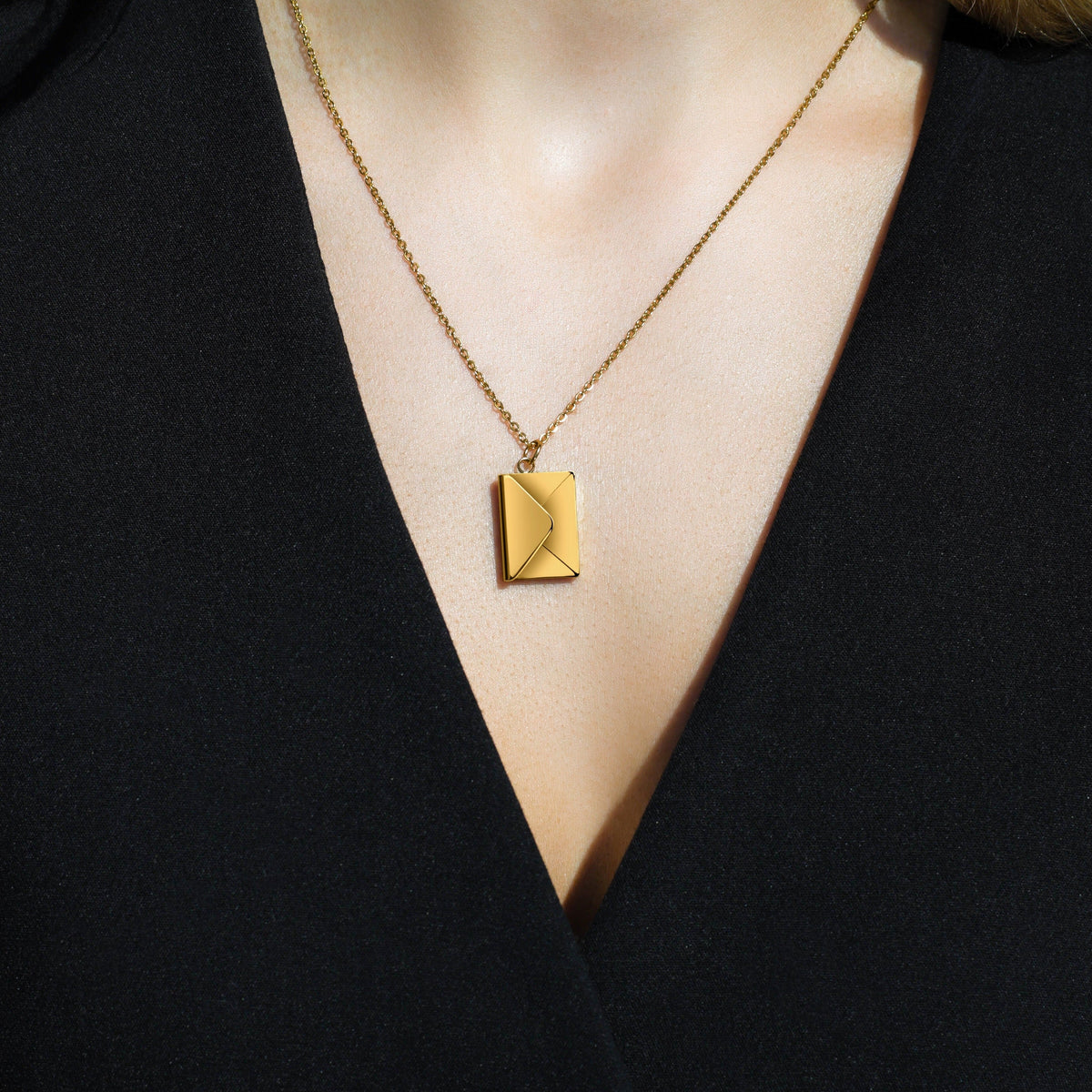 Forever Yours - Personalized Love Letter Necklace with a Luxury Box