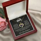 Forever Yours – Birthstone Heart Necklace