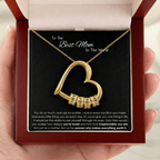 "The Heart of Our Family" - Customized Heart Necklace