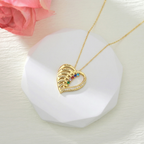 "Our Family's Heart" - Customized Heart Necklace