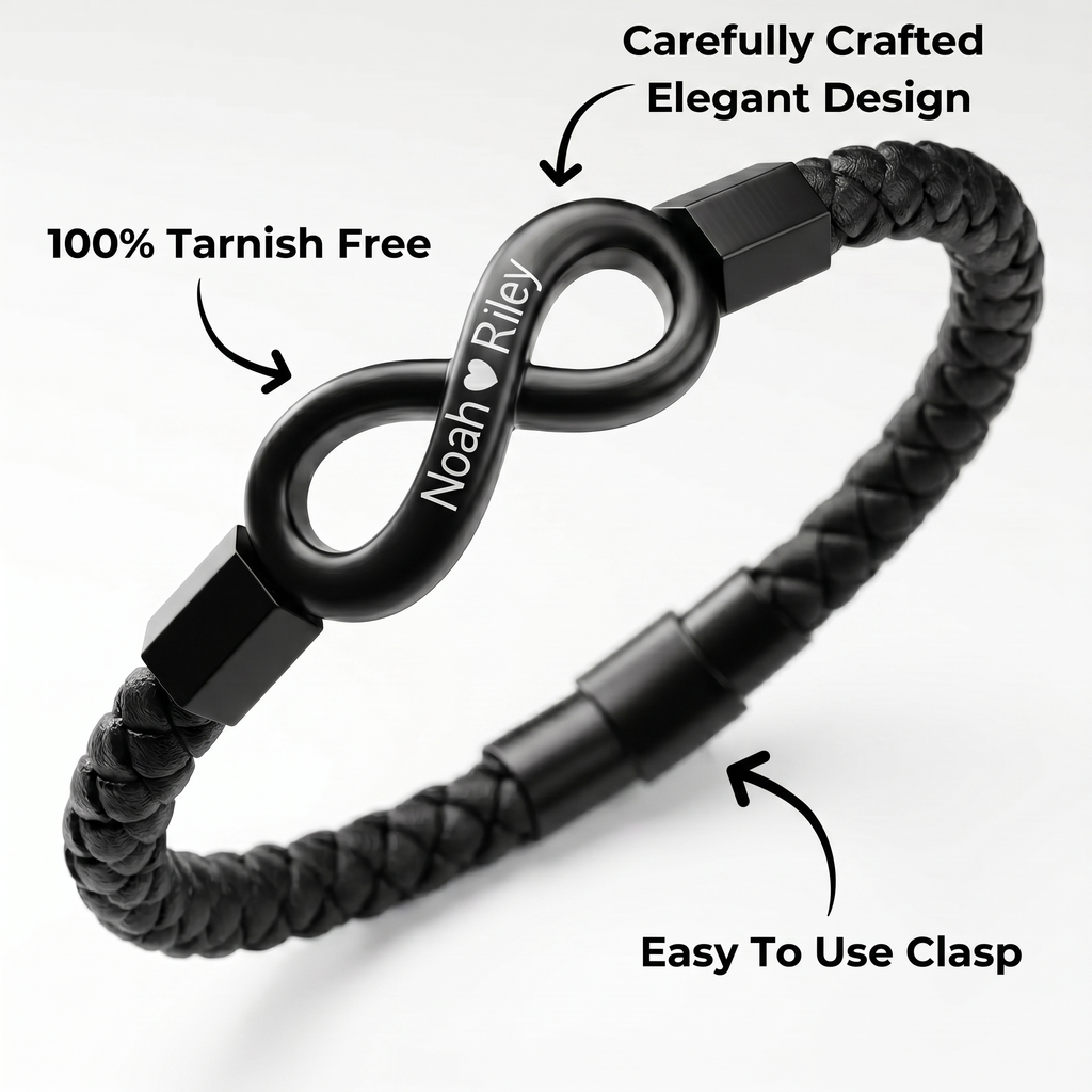 "To My Husband - Infinity Personalized Bracelet