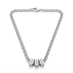 Engraved Family Name Cuban Chain