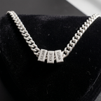Engraved Family Name Cuban Chain