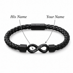 "To My Husband" - Infinity Personalized Bracelet