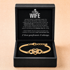 To My Wife – Infinity Heart Bracelet